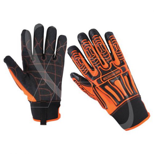 Impact fire Protection Gloves Resistant Gloves Synthetic Leather Gloves 02