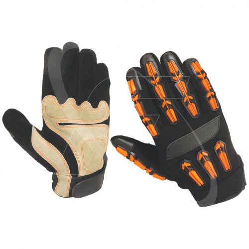 Anti Impact Protective Mechanic Gloves