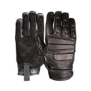Assault SWAT Police Leather Knuckle Gloves