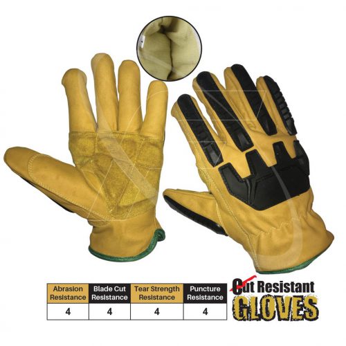 Anti Work GlovesNo. 1 Quality Cowhide Driver Gloves