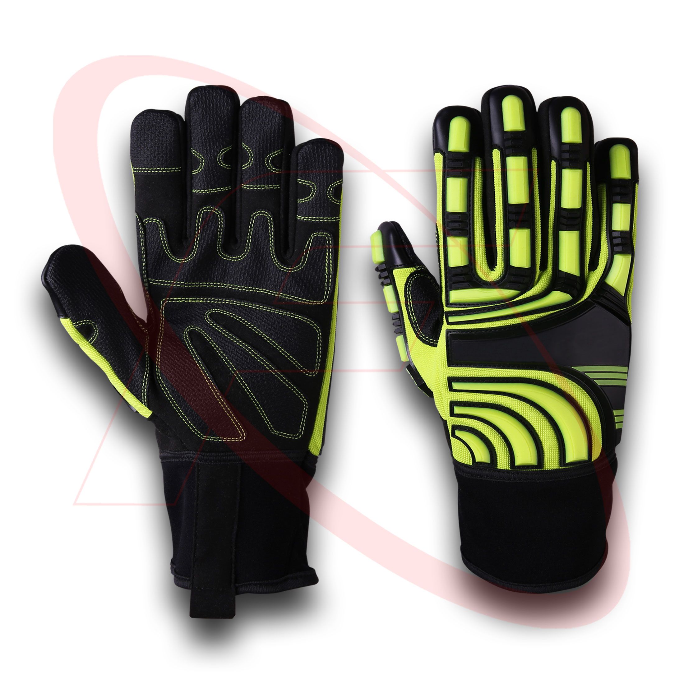 Impact Protective Mechanic Gloves Hand Safety Gloves
