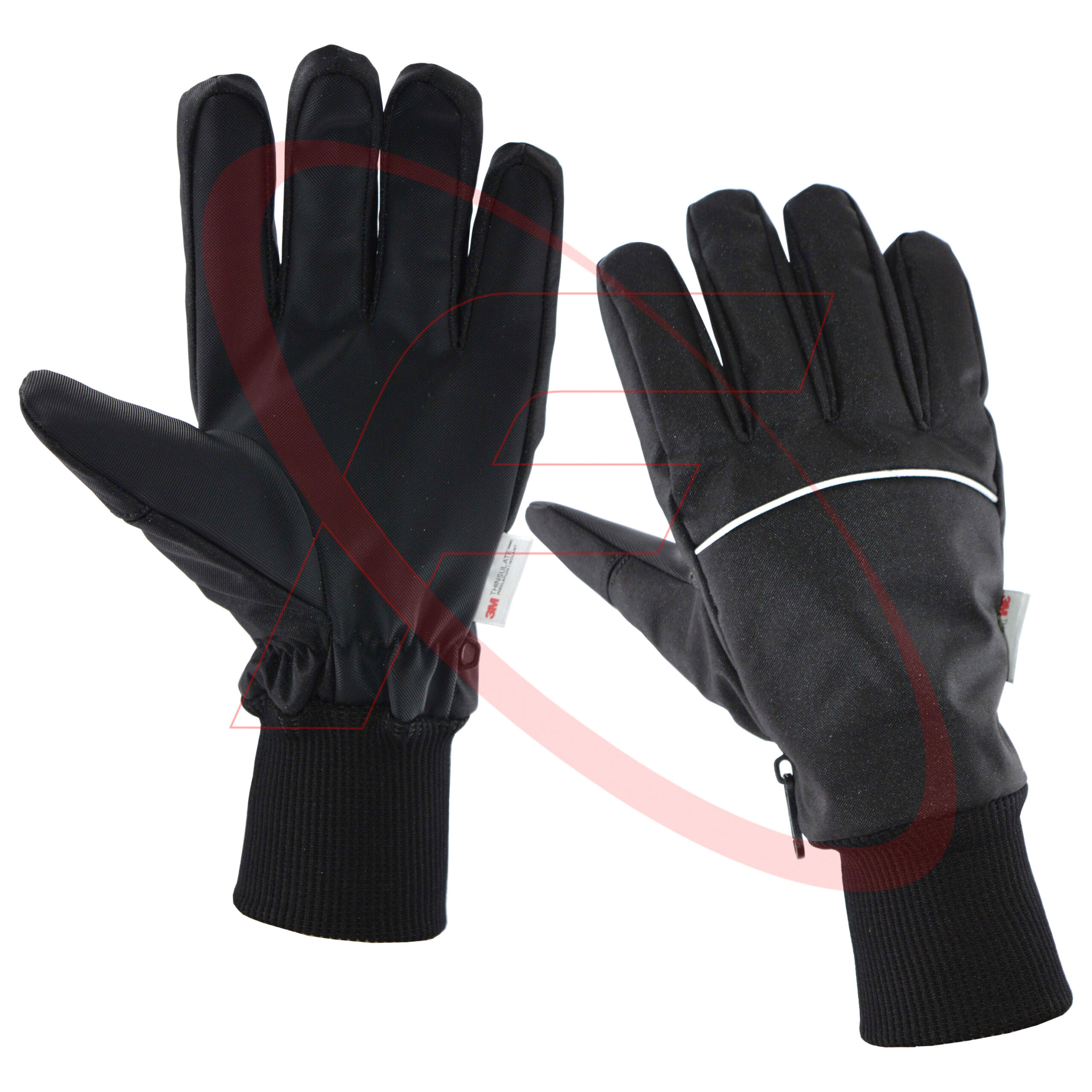 Winter Mechanic Gloves in Synthetic Leather / Best Winter Safety Gloves Winter Gloves for Wind and Water Resistant