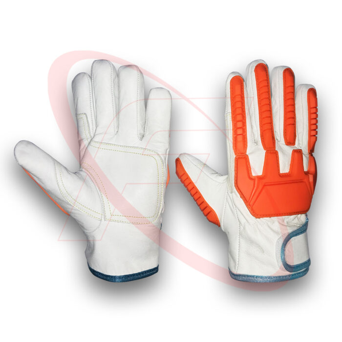 Anti Impact Cowhide Leather Gloves Best Quality Impact Protective Driving Gloves Best Impact Gloves