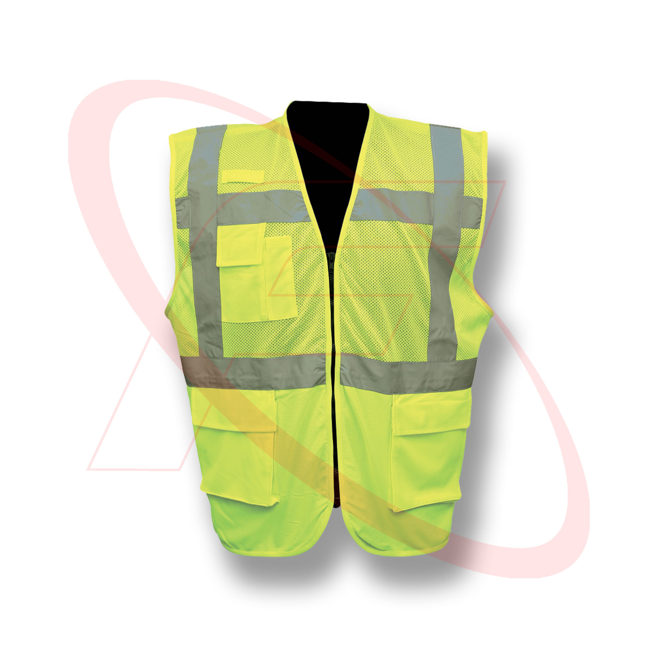 High visibility safety Yellow Vest wholesale safety vest For Worker