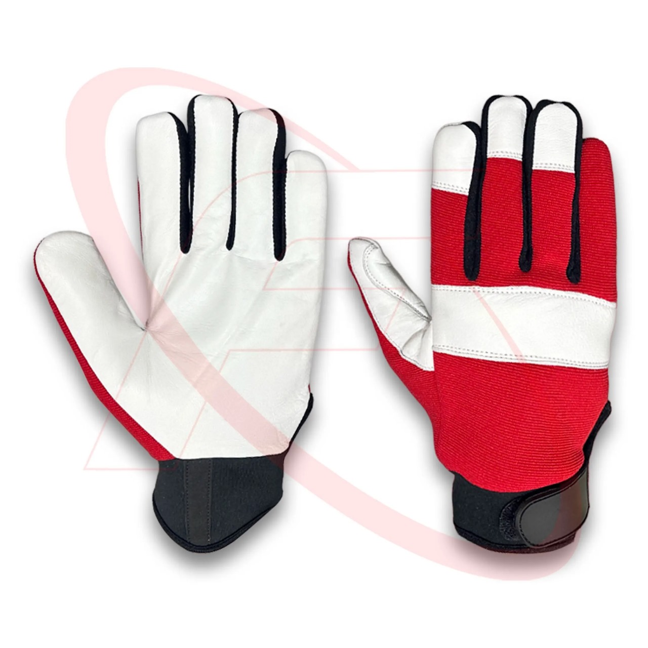 Mechanic Gloves made in Premium Goatskin Leather Work Gloves Un-Lined