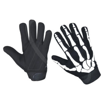 Skeleton Print Mechanic Gloves