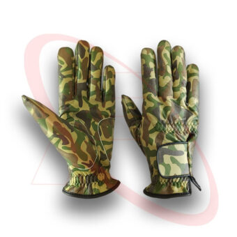 Camo Green Digital Printed Golf Gloves