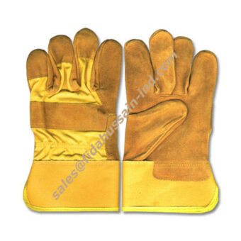 Best Quality Cowhide Split Leather Work Gloves