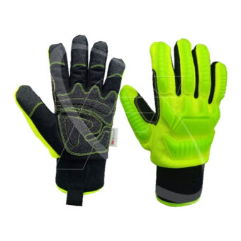 Impact Protective Cut Resistance Mechanic Gloves