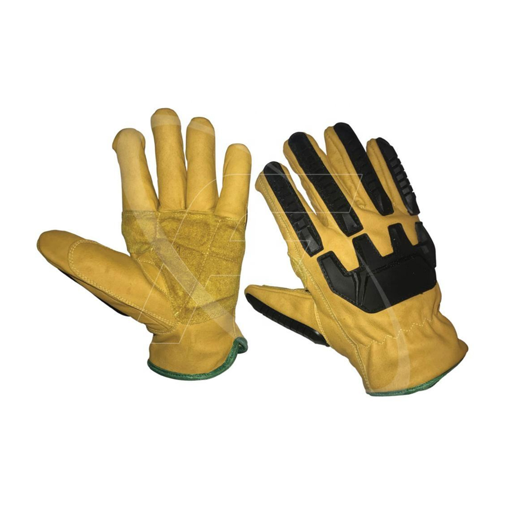 Impact Protective Cut Resistant Driver Gloves