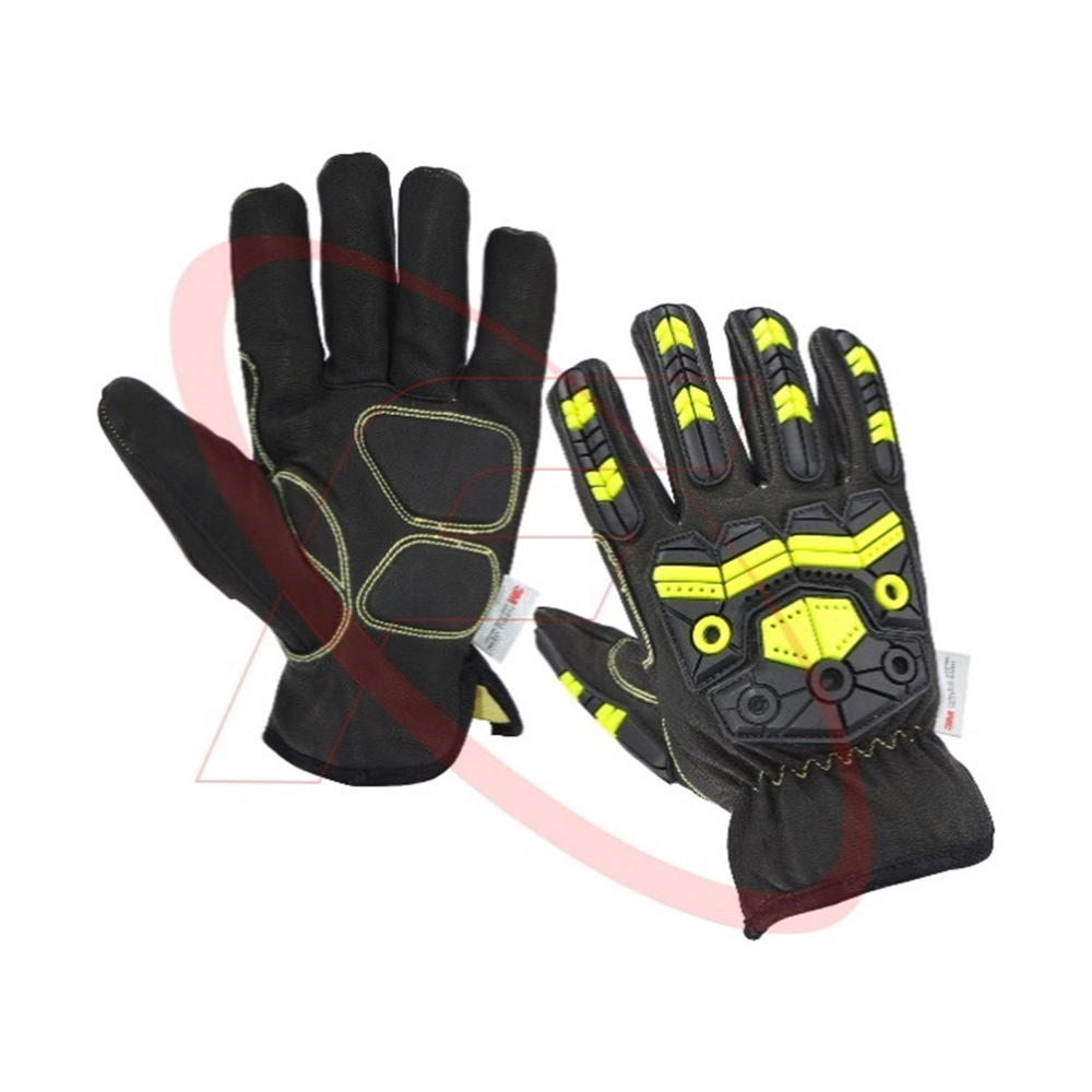 Cut Five Impact Protective Mechanic Gloves / Cut Resistant Gloves