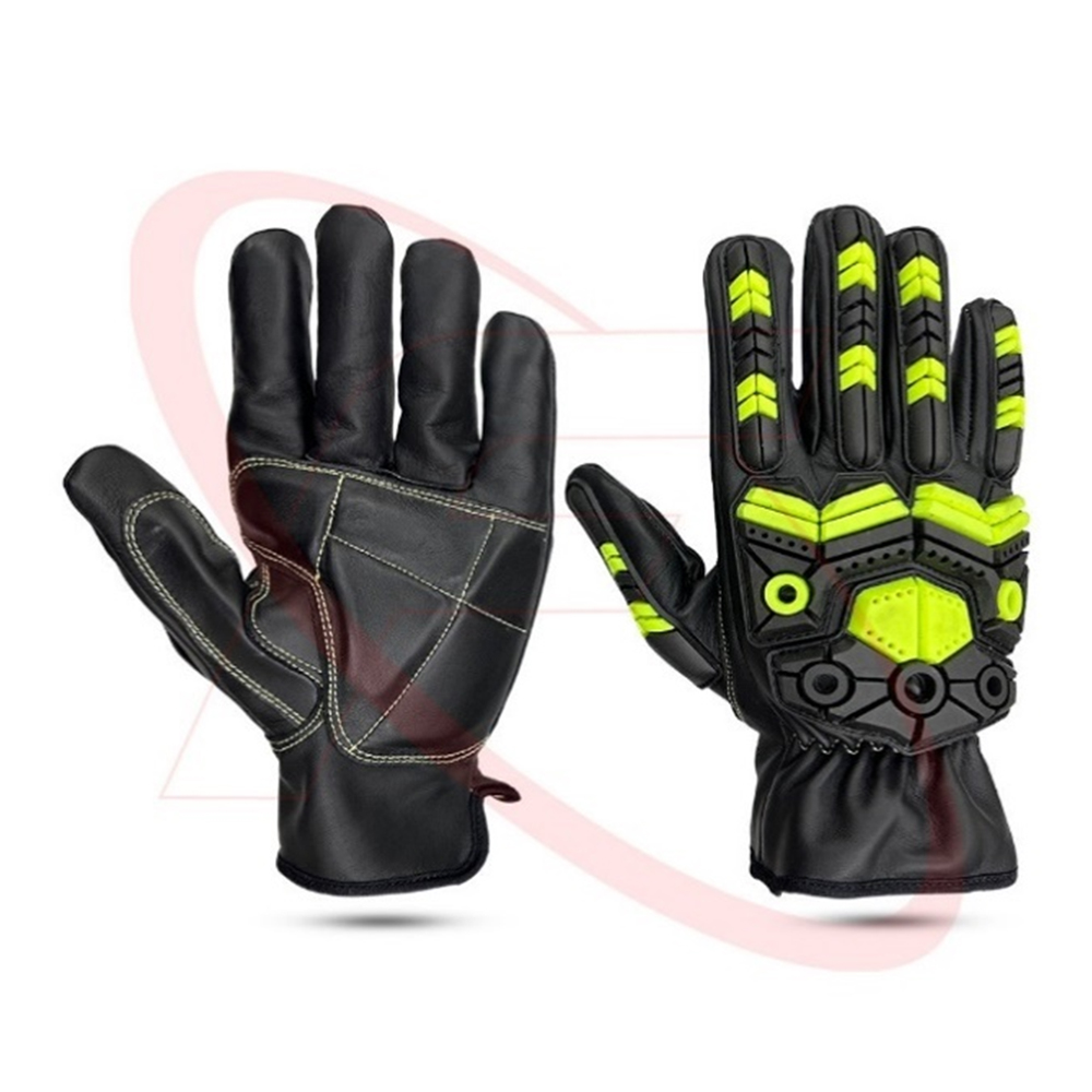 Impact Protective Cut Resistant Mechanic Gloves