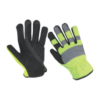 High Visibility Mechanic Gloves