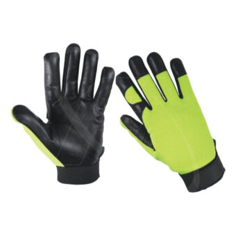 Mechanic Gloves in High Visibility Color