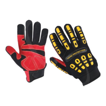 Impact Protective Mechanic Anti Vibration Gloves