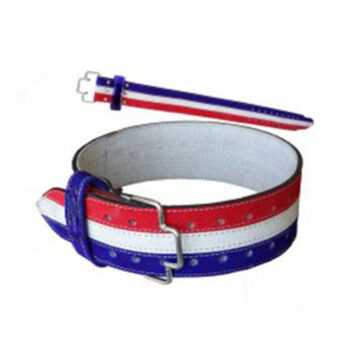 Weight Lifting Leather Cut Belt