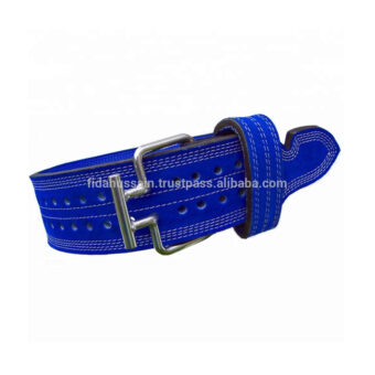 Weight Lifting Leather Cut Belt